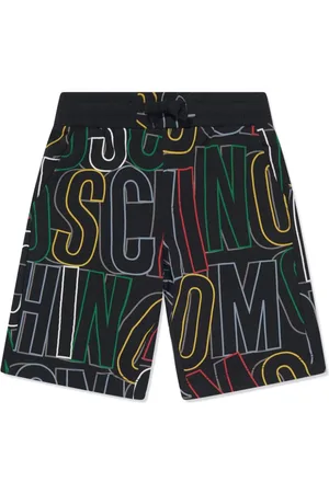 Moschino Logo-print cotton shorts