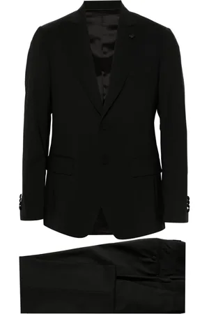 LARDINI Single-breasted wool-blend suit