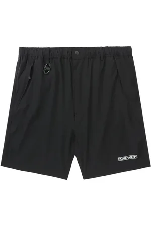 Izzue Mid-rise straight-leg shorts