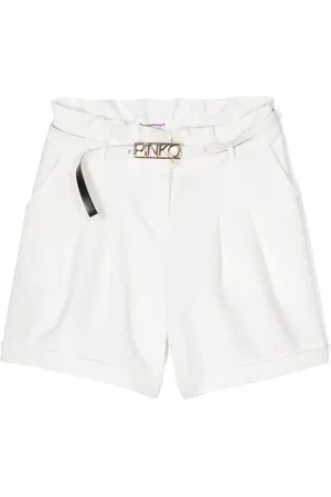 Pinko Logo-buckle shorts