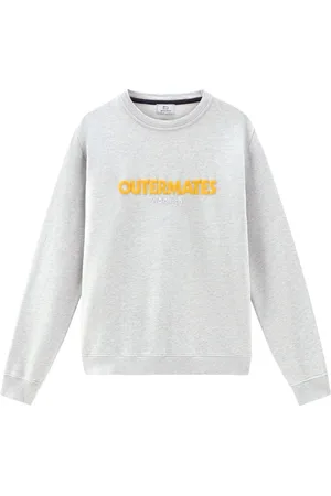 Woolrich Logo-embroidered cotton sweatshirt