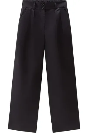 Woolrich Wide-leg cotton trousers