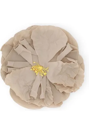 Dolce & Gabbana Floral-appliqu?? poplin brooch