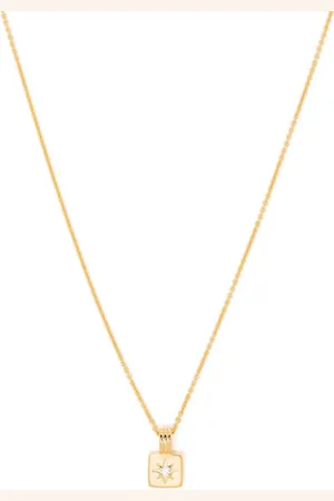 Missoma Mini Square pendant necklace