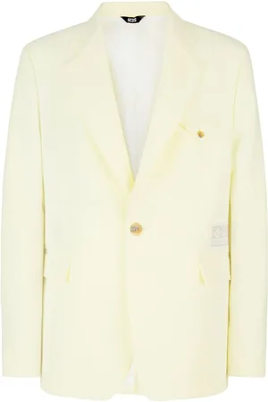 The latest collection of yellow blazers for men