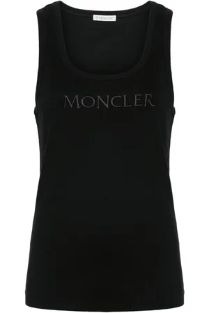 Moncler Logo-embroidered tank top