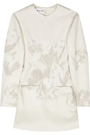 REMAIN Floral-print mini dress