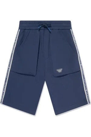 Emporio Armani Logo-tape shorts