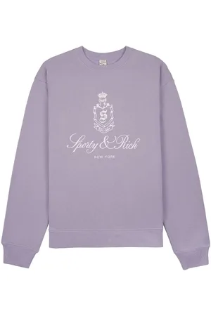 Sporty & Rich Vendome logo-embroidered sweatshirt