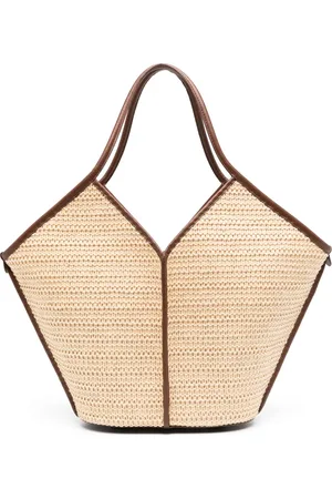 Hereu Calella raffia tote bag