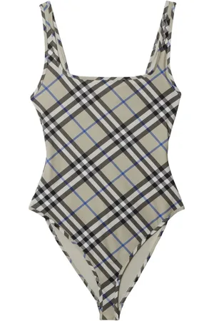 Burberry Vintage Check-print swimsuit