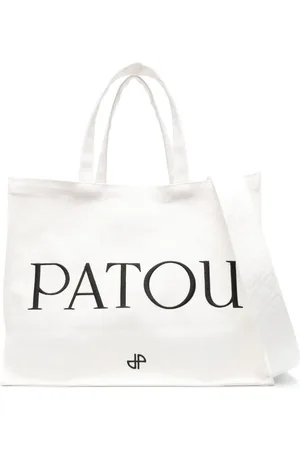Patou Large canvas tote bag