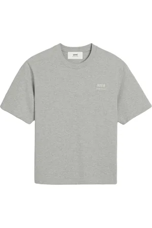 Ami Logo-print cotton T-shirt
