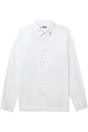 Izzue Appliqu??-detailing cotton shirt