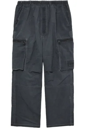 Izzue Crinkled wide-leg trousers