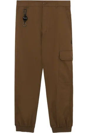 Izzue Hook-attachment stretch-cotton trousers
