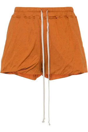 Rick Owens Side-slits jersey shorts