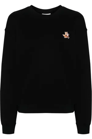 Maison Kitsuné Fox-appliqu?? sweatshirt