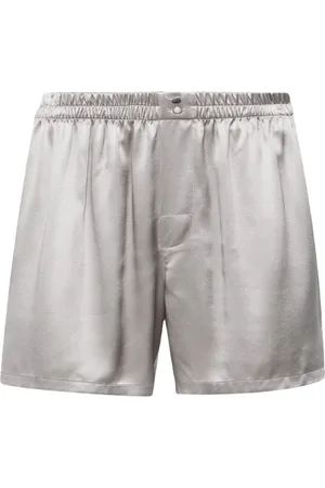 Dolce & Gabbana Silk-satin lounge shorts