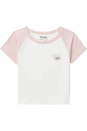 Musium Div. Logo-embroidered ribbed T-shirt