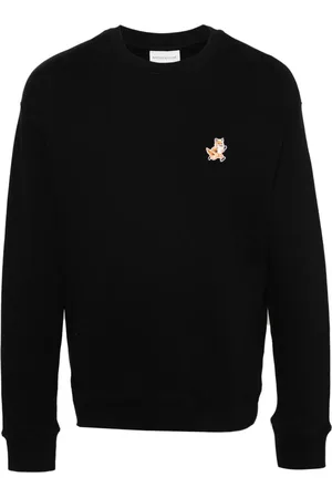 Maison Kitsuné Fox-motif cotton sweatshirt