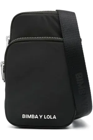 Bimba y Lola Mini logo-lettering phone pouch