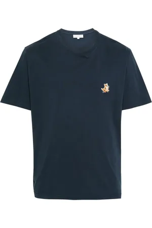 Maison Kitsuné Fox-motif cotton T-shirt