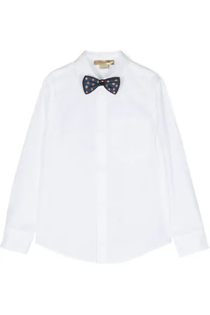 Stella McCartney Bow-detail cotton shirt