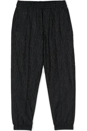 Emporio Armani Logo-print elasticated track pants