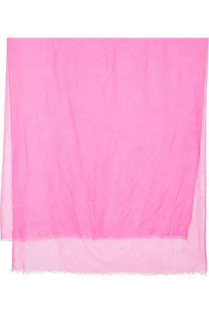 N.PEAL Frayed pashmina shawl