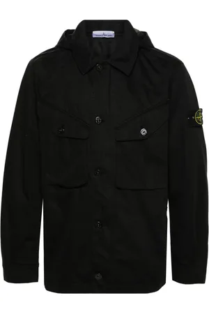 Stone Island Compass-badge hooded jacket