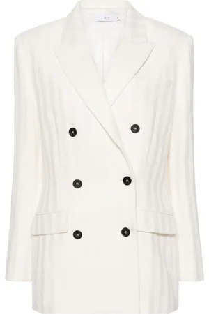 IRO Double-breasted striped blazer