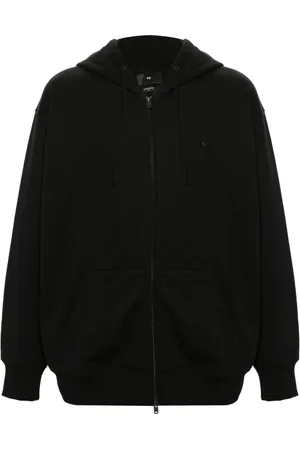 Y-3 Logo-appliqu?? zip-up hoodie