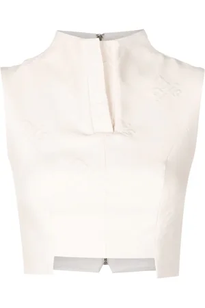 MISCI Cropped sleeveless top