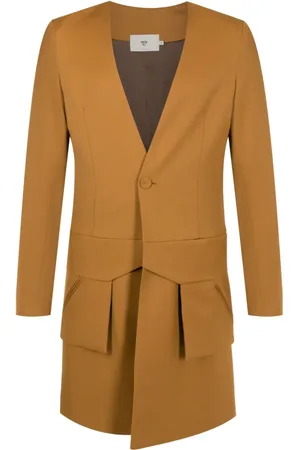 MISCI Turbo single-breasted wool coat