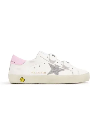 Golden Goose Logo-appliqué panelled sneakers