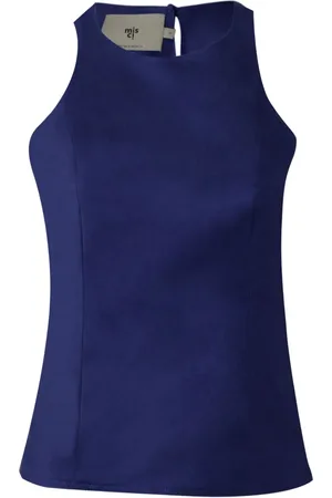 MISCI Asymmetric-back tank top