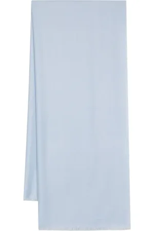 N.PEAL Frayed pashmina shawl