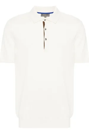 N.PEAL Polzeath cotton-cashmere polo shirt