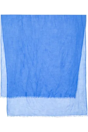 N.PEAL Frayed pashmina shawl