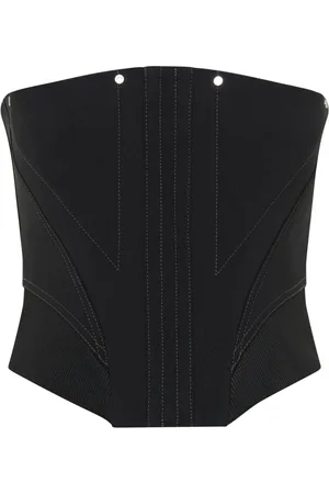 The latest corset & bustier tops in wool