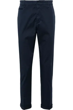 Dondup Mid-rise tapered chinos