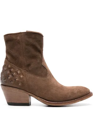 ALBERTO FASCIANI Heidi suede boots