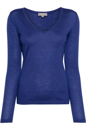 N.PEAL Long-sleeve cashmere T-shirt