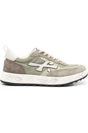 Premiata Logo-appliqu?? low-top sneakers