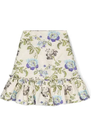Etro Floral-jacquard mini skirt