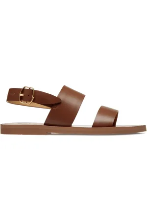 Bally Logo-stamp leather sandals