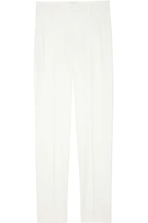 Zadig & Voltaire Prune tapered crepe trousers