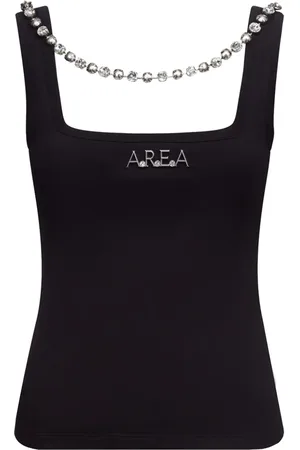 AREA Logo-plaque tank top