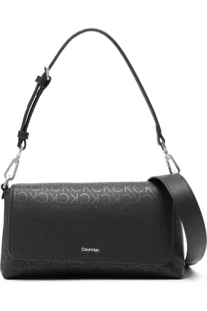 Calvin Klein Esther Small Leather Cross Body Bag, Black | Black leather  handbags, Black leather purse, Black crossbody purse